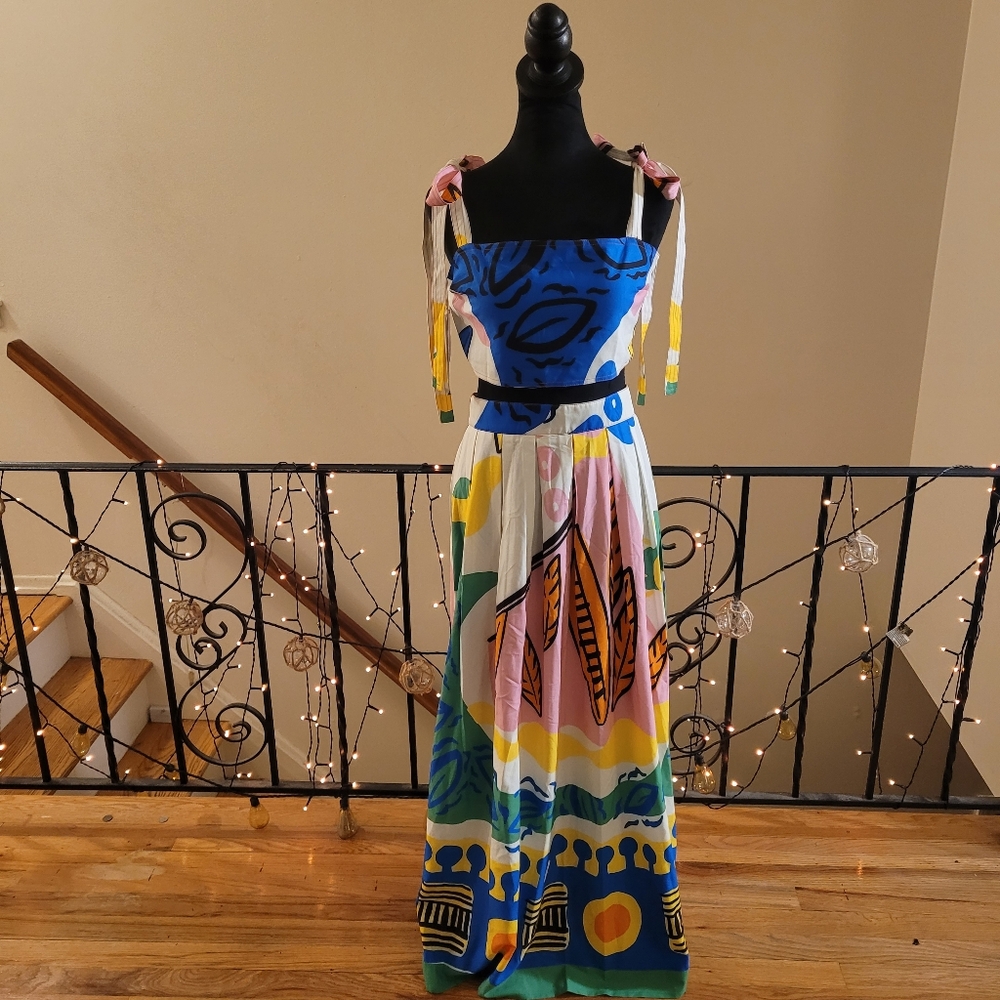 21. Nwt Commense Multicolor Vacation Set Size Large - Picture 8 of 11